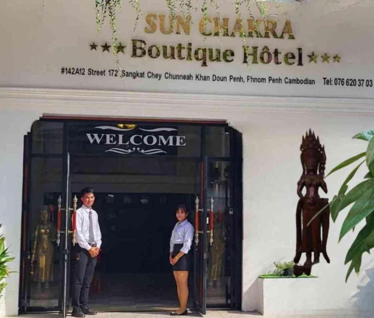 Sun Chakra Boutique Hotel Phnom Penh Ngoại thất bức ảnh